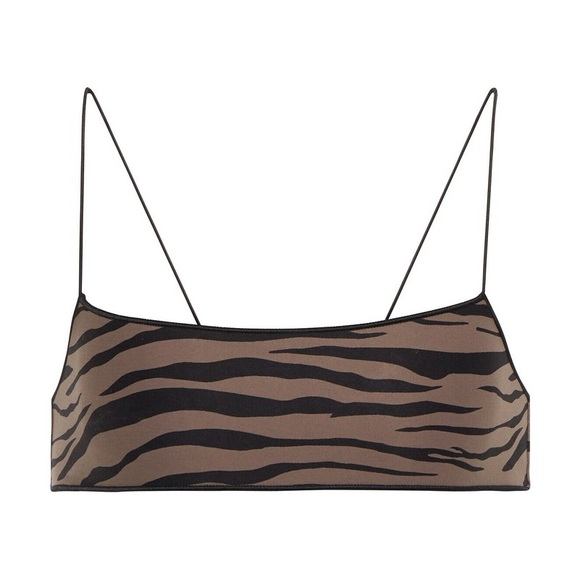 Tropic of C driftwood brown zebra bikini set - Picture 4 of 10